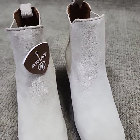 Ariat Boots Bradley Snip Toe Suede Women's Size 6.5B New - Picture 9 of 11
